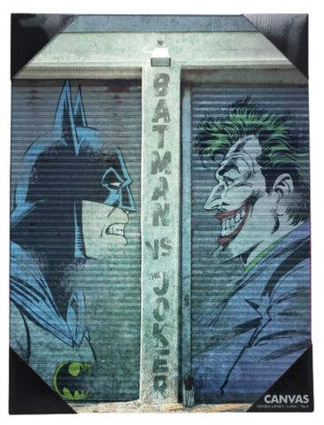 Toile - Dc Comics - Batman Vs Joker